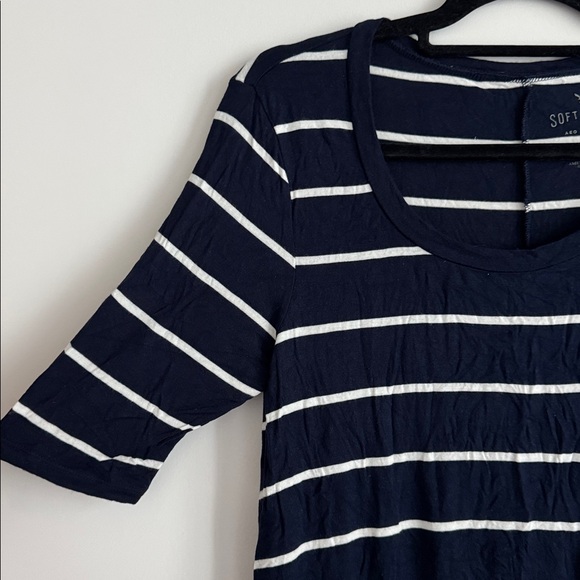 American Eagle Outfitters Striped Tee Size M - Picture 2 of 6
